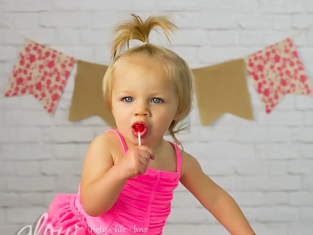 Pink, Toddler, Child, Girl, Infant, Fun, Person