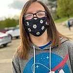 Glasses, Smile, Street Fashion, Vision Care, Neck, Fashion, Textile, Sleeve, Eyewear, T-shirt, Cool, Happy, Beard, Electric Blue, Sports Gear, Audio Equipment, Personal Protective Equipment, Pattern, Fun, Hood, Person