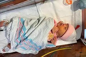 Childbirth baby Freya