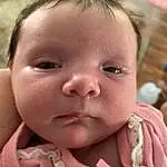 Forehead, Nose, Face, Cheek, Skin, Lip, Chin, Eyebrow, Mouth, Facial Expression, Smile, Eyelash, Ear, Pink, Iris, Happy, Baby, Baby & Toddler Clothing, Toddler, Child, Person