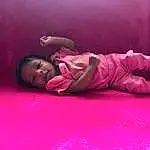 Skin, Comfort, Purple, Pink, Violet, Magenta, Baby, Toddler, Grass, Baby & Toddler Clothing, Beauty, Child, Fun, Room, Darkness, Linens, Sitting, Person