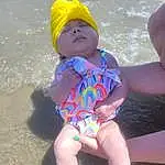 Water, Leg, Baby & Toddler Clothing, Maillot, Thigh, Beach, Pink, One-piece Swimsuit, Leisure, Toddler, Swimwear, Fun, Happy, Barefoot, Foot, Human Leg, Personal Protective Equipment, Electric Blue, Sitting, Child, Person, Headwear