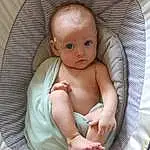 Face, Cheek, Skin, Head, Eyes, Comfort, Leg, Baby, Stomach, Iris, Baby & Toddler Clothing, Toddler, Chest, Chair, Abdomen, Baby Products, Sitting, Child, Thumb, Nail, Person