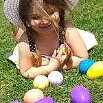 Easter Egg, Egg, Easter, Grass, Play, Games, Child, Recreation, Holiday, Person, Joy