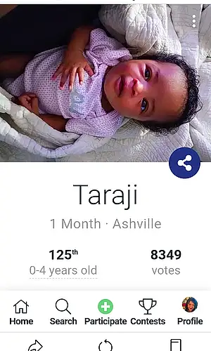 First name baby Taraji