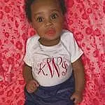 Nose, Cheek, Joint, Lip, Chin, Hairstyle, Shorts, Baby & Toddler Clothing, Neck, Sleeve, Standing, Pink, Finger, Cool, Red, Happy, Toddler, Thigh, T-shirt, Person