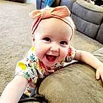 Face, Smile, Head, Happy, Cap, Comfort, Baby & Toddler Clothing, Toddler, Baby, Fun, Leisure, Child, Sitting, Selfie, Recreation, Laugh, Couch, Play, Grass, Person, Joy