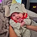 Mouth, Baby & Toddler Clothing, Happy, Headgear, Baby, Smile, Comfort, Child, Toddler, Hat, Fun, Room, Baby Products, Bedtime, Furry friends, Stuffed Toy, Pattern, Plush, Person, Headwear