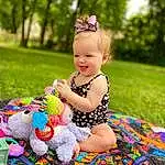 Smile, People In Nature, Green, Baby & Toddler Clothing, Dress, Happy, Tree, Grass, Plant, Pink, Toddler, Baby, Summer, People, Fun, Meadow, Leisure, Magenta, Pattern, Child, Person, Joy