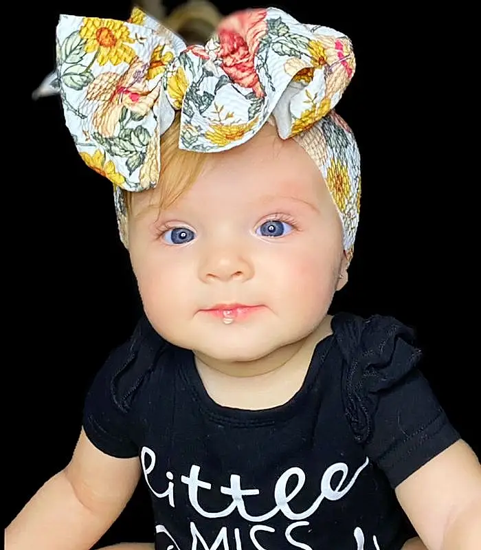 Clothing, White, Costume Hat, Helmet, Cap, Baby & Toddler Clothing, Sleeve, Eyelash, Pink, Cool, Headpiece, Headgear, Flash Photography, Happy, T-shirt, Party Supply, Toddler, Headband, Hat, Baby, Person, Headwear