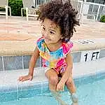 Water, Swimming Pool, Happy, Pink, Plant, Toddler, Leisure, Fun, Thigh, Building, Recreation, Child, Window, Beauty, Bathing, Barefoot, Human Leg, Leisure Centre, Games, Play, Person, Joy