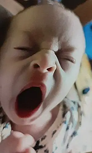 Yawn baby Jennessa